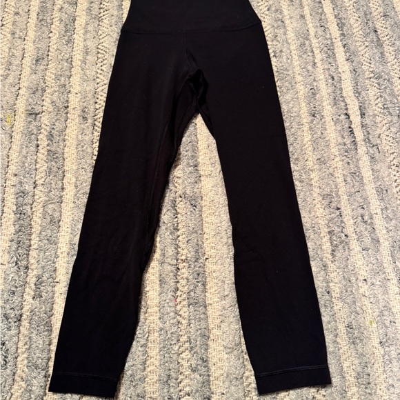 lululemon align 23” leggings size 0 in black (no pockets) - Picture 2 of 3